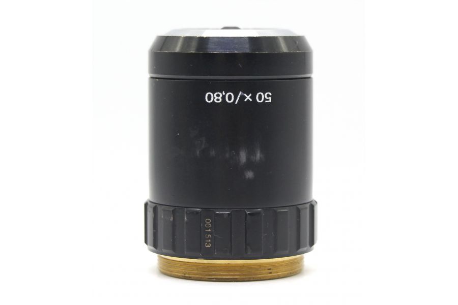 Объектив микроскопа Carl Zeiss Jena Planachromat HD 50x/0,80