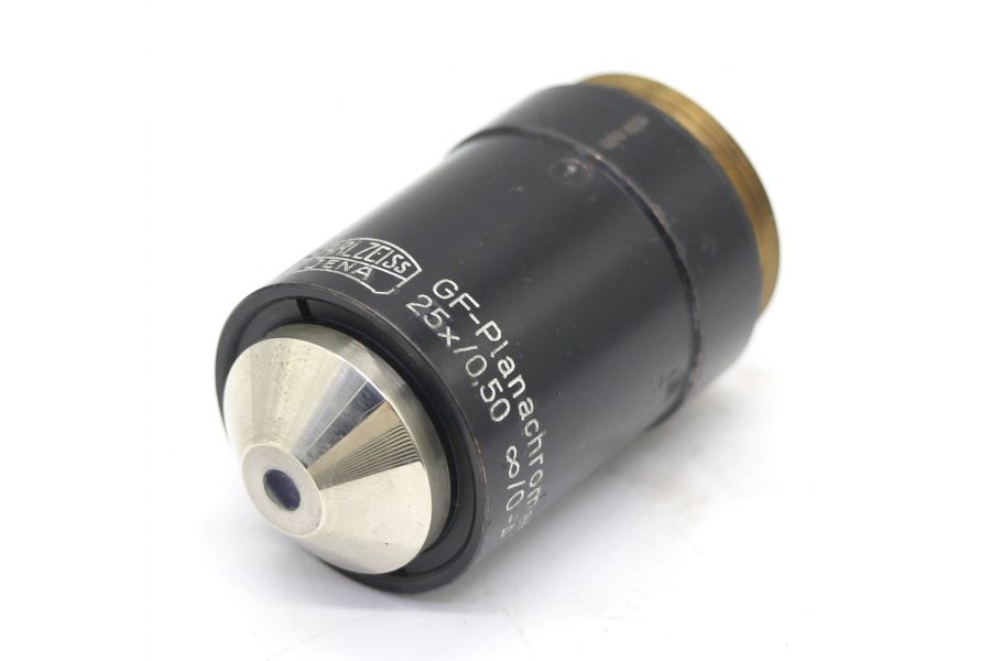 Объектив микроскопа Carl Zeiss Jena GF-Planachromat 25x/0,50