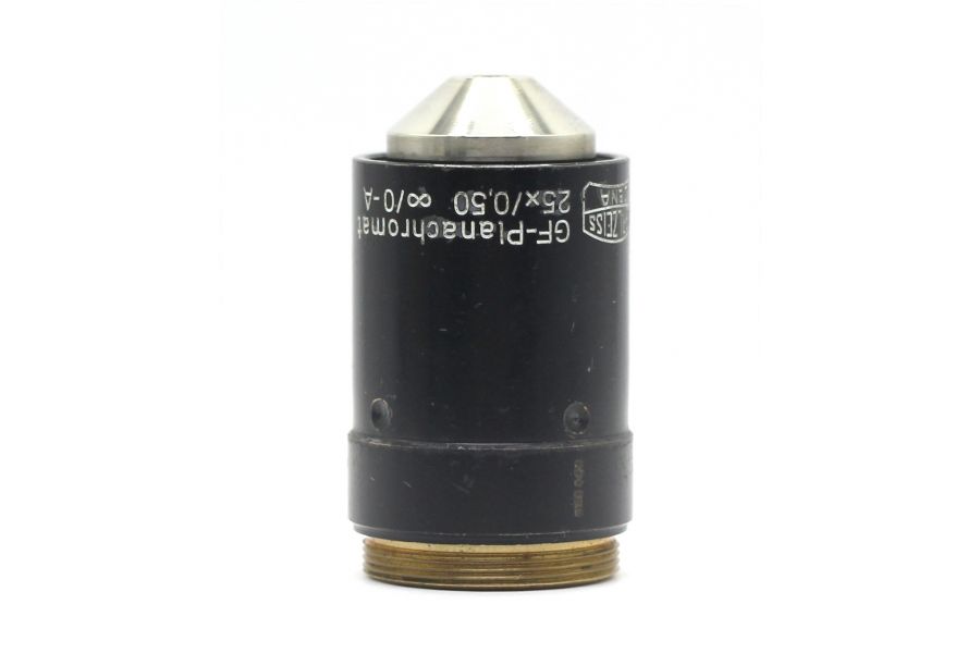 Объектив микроскопа Carl Zeiss Jena GF-Planachromat 25x/0,50