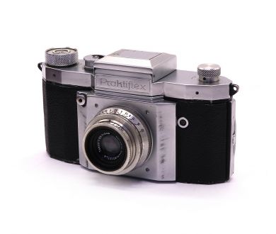 Зеркальный пленочный Praktiflex + Tessar 3,5/5cm