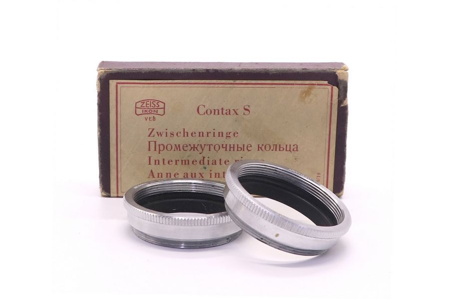 Кольца удлинительные Contax S (М42) в упаковке
