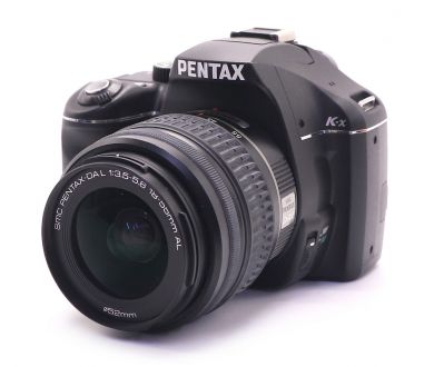 Камера Pentax K-X kit (пробег 9235 кадров)