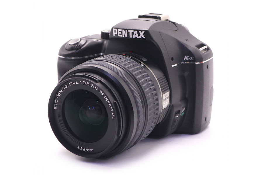 Камера Pentax K-X kit (пробег 9235 кадров)
