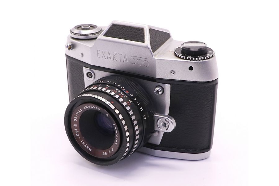 Exakta 500 + Domiplan 2,8/50
