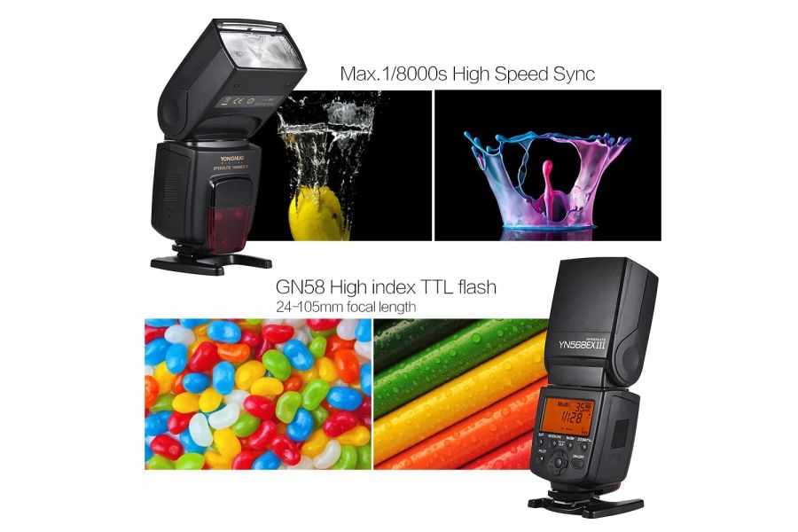 Фотовспышка Yongnuo Speedlite YN568EX III для Nikon