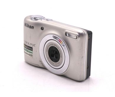 Фотокамера компактная Nikon Coolpix L25 серебристая