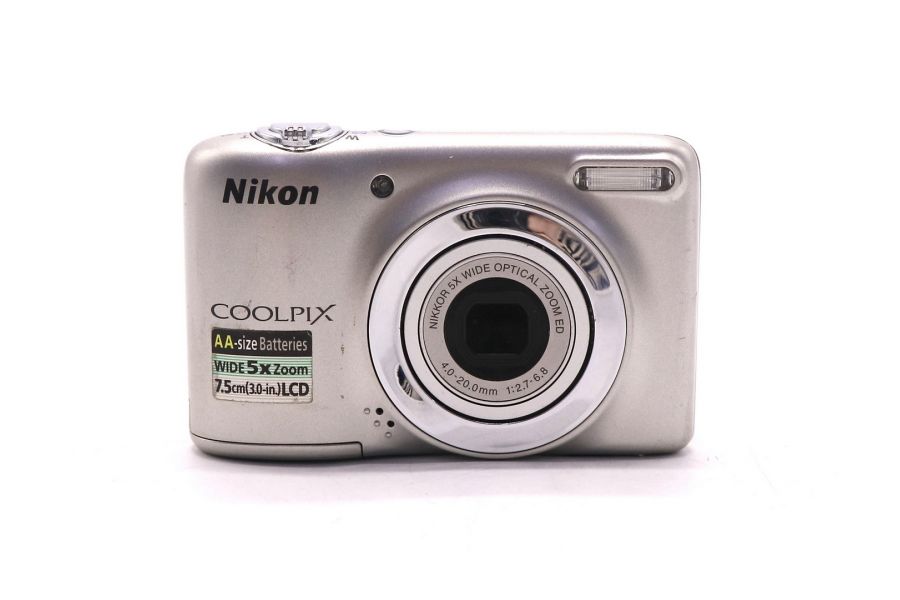 Фотокамера компактная Nikon Coolpix L25 серебристая