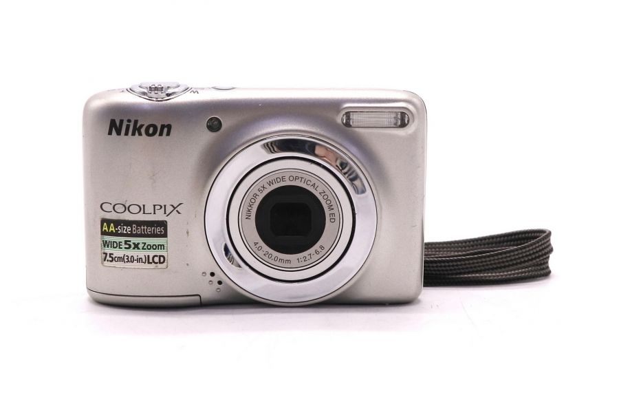 Фотокамера компактная Nikon Coolpix L25 серебристая