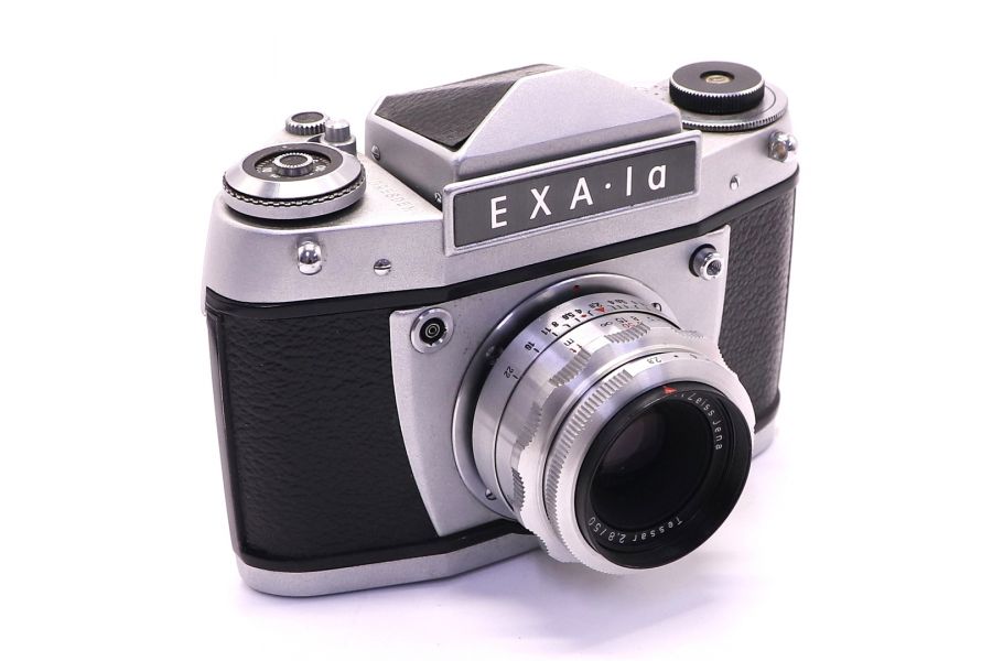 Фотоаппарат пленочный Exa 1a + Tessar 2.8/50