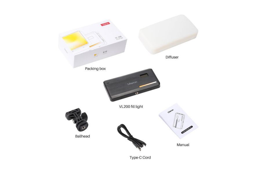 Компактный осветитель Ulanzi VL200 новый