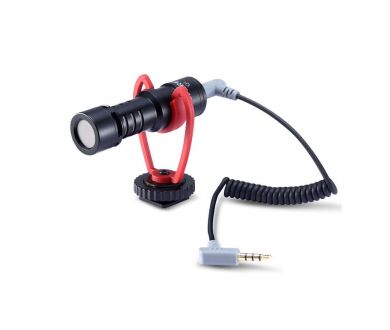 Купить Конденсаторный накамерный микрофон Ulanzi VM-Q1, компактный, черный Конденсаторный накамерный микрофон Ulanzi VM-Q1, компактный, черный