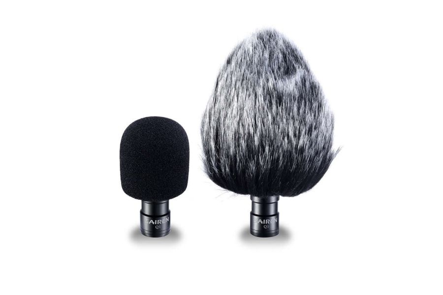 Конденсаторный накамерный микрофон Ulanzi VM-Q1, компактный, черный