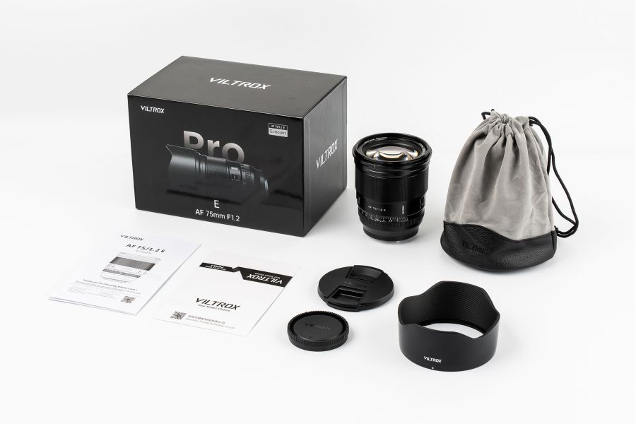 Объектив Viltrox AF 75mm F1.2 PRO для Sony E