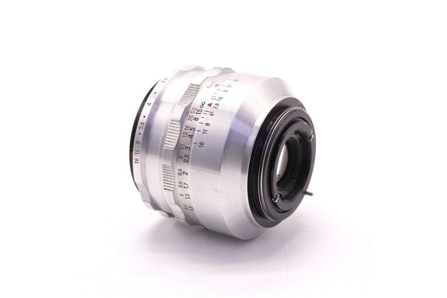 Tessar 2.8/50 Carl Zeiss Jena silver М42 (Germany, 1953г.)