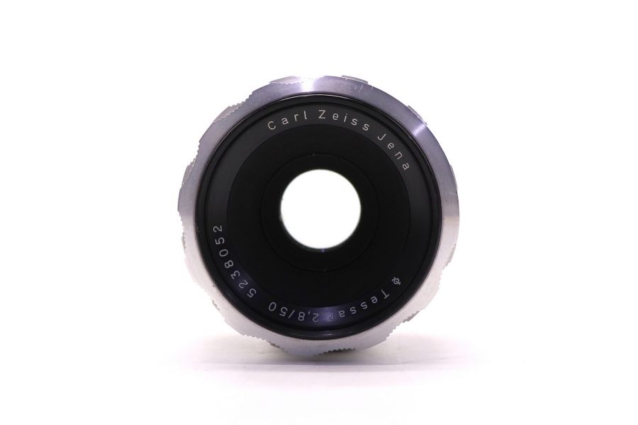 Tessar 2.8/50 Carl Zeiss Jena silver М42 (Germany, 1953г.)