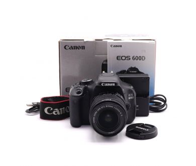 Canon EOS 600D kit в упаковке (пробег 14250 кадров)