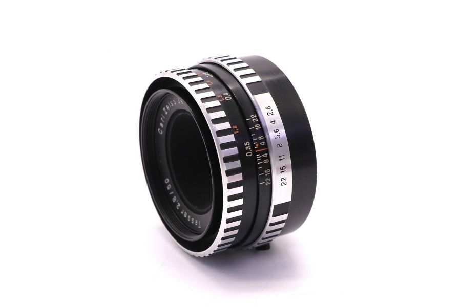 Tessar 2.8/50 JENA DDR (зебра) неисправный