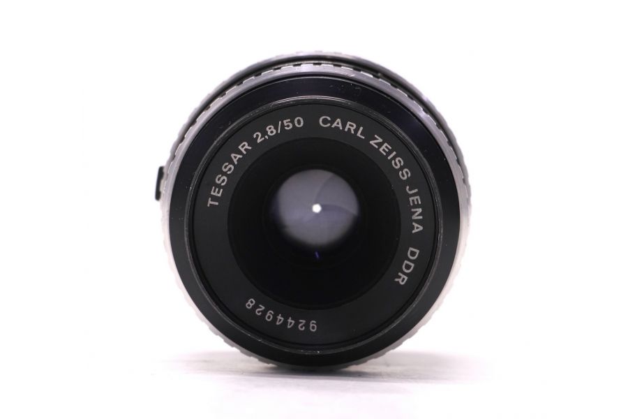 Мануальный Tessar 2.8/50 JENA DDR (зебра)