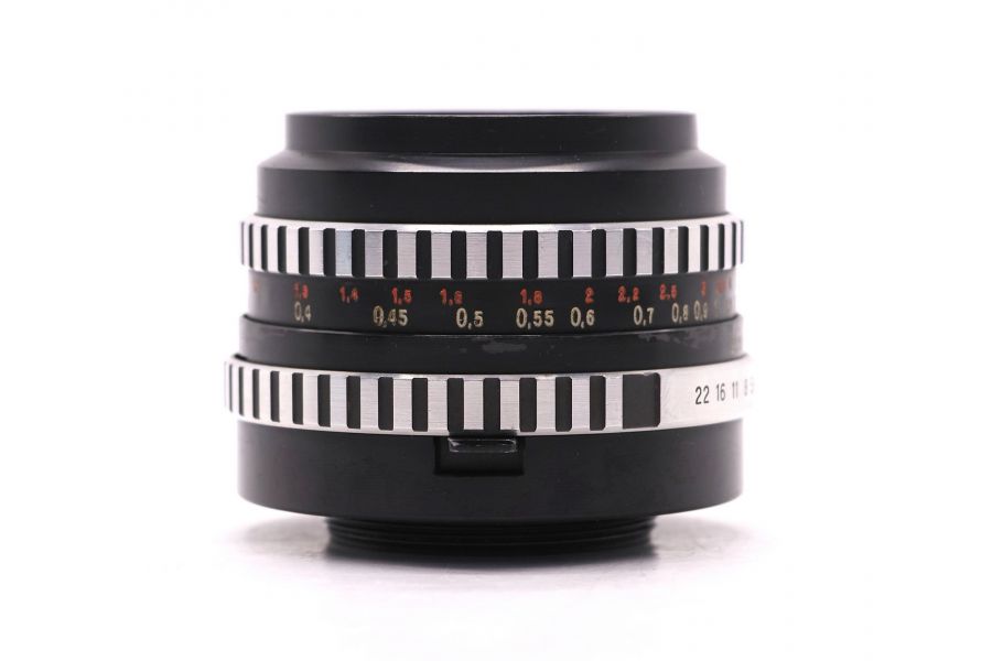 Мануальный Tessar 2.8/50 JENA DDR (зебра)