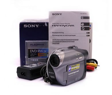 Видеокамера Sony DCR-DVD205E Handycam в упаковке