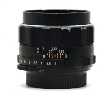 Объектив Super-Takumar 2/55 Asahi Opt. Co. Japan