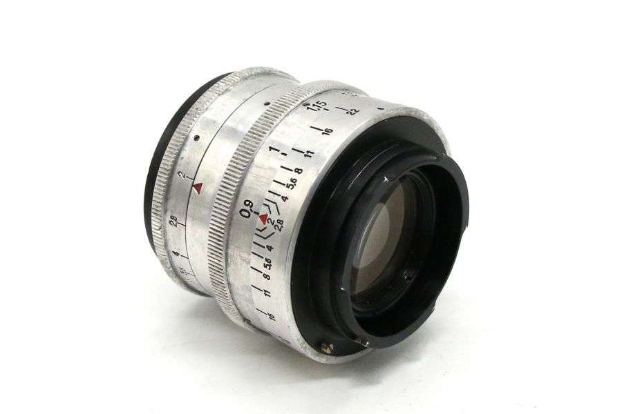 Biotar 2/58 T CZJ 17-ти лепестковый silver Exakta