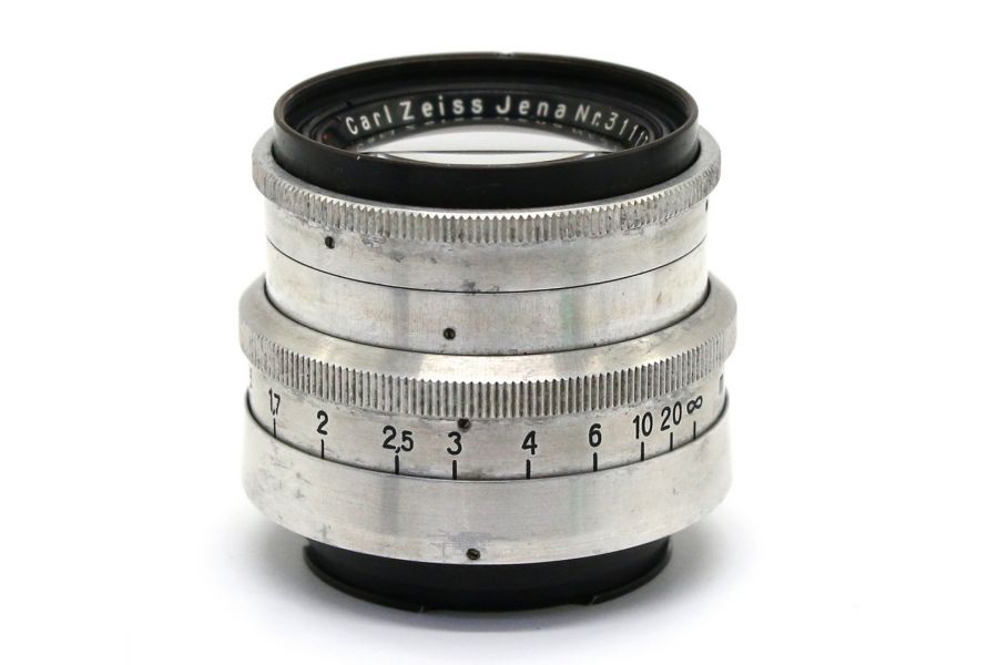 Biotar 2/58 T CZJ 17-ти лепестковый silver Exakta