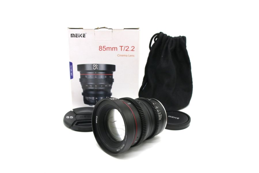 Meike T2.2/85mm Multi Coated E-mount в упаковке