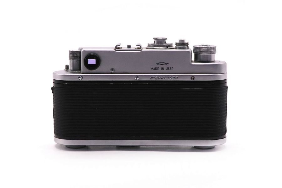 Фотокамера Зоркий 4 / Zorki-4 + Юпитер-8 silver