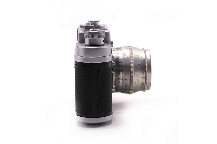 Фотокамера Зоркий 4 / Zorki-4 + Юпитер-8 silver