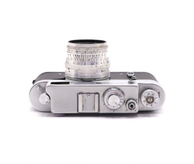 Фотокамера Зоркий 4 / Zorki-4 + Юпитер-8 silver