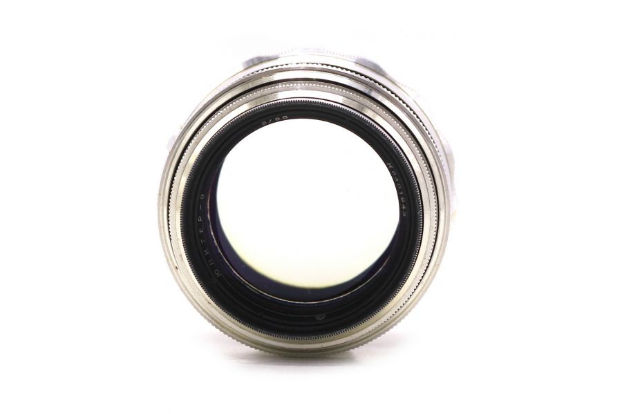 Объектив Юпитер-9 2/85 М39 silver зерк М42