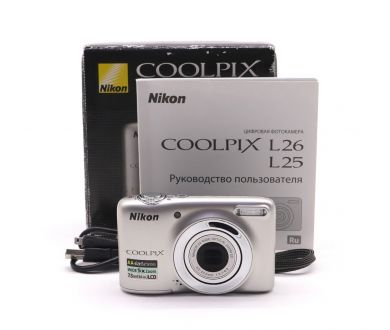 Цифровая камера Nikon Coolpix L25 в упаковке