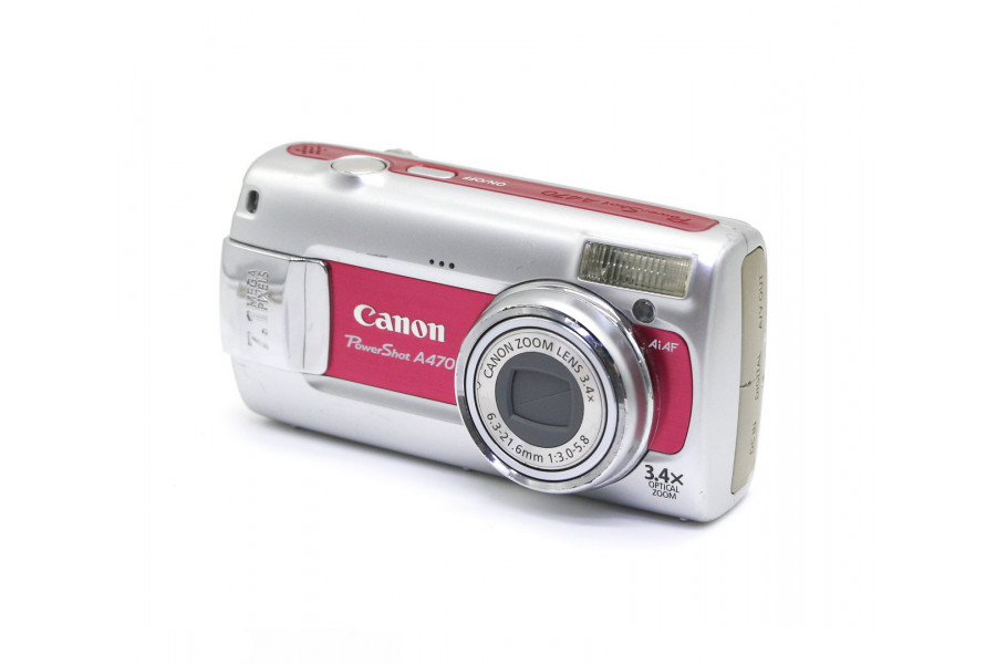 Фотоаппарат Canon PowerShot A470 розовый