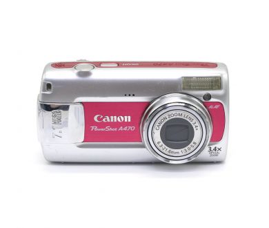 Фотоаппарат Canon PowerShot A470 розовый