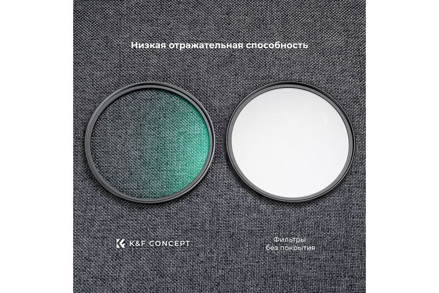 Светофильтр K&F Concept C-Series Black Mist 1/8 77mm