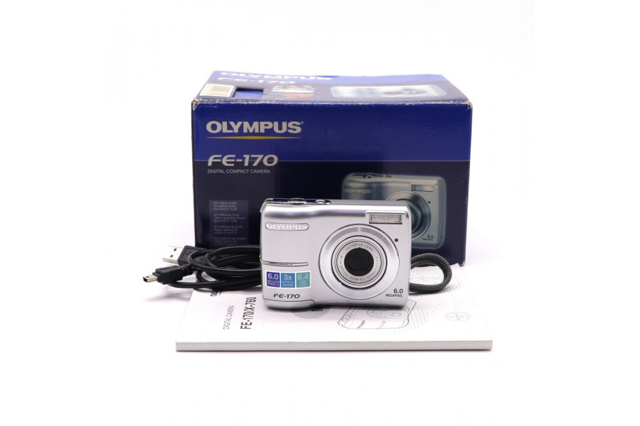 Цифровая камера Olympus FE-170 в упаковке