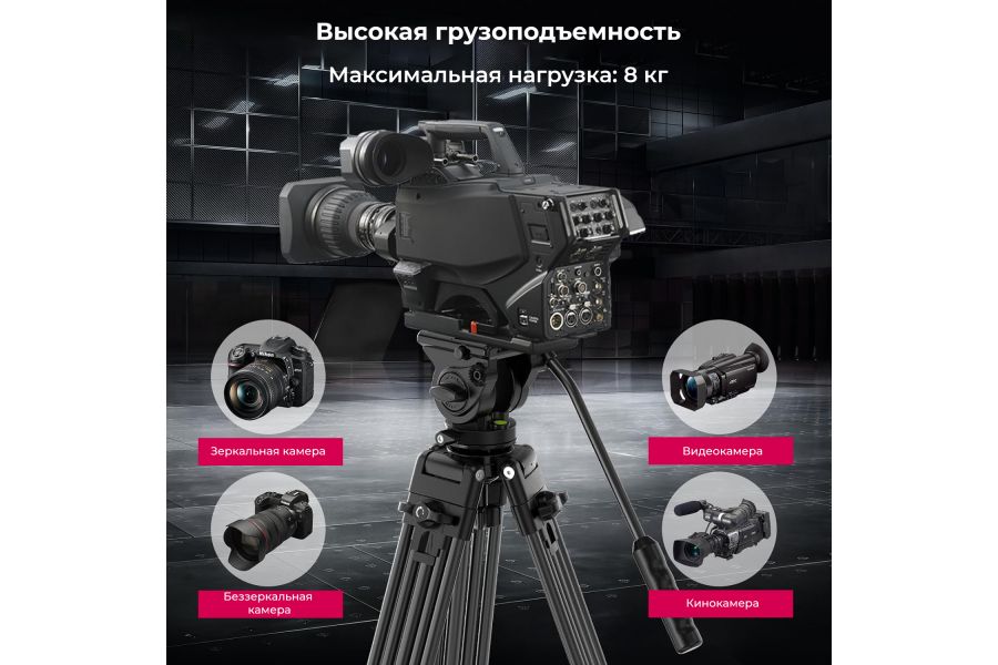 Штатив Ulanzi MT-81 Алюминий 75-155 см