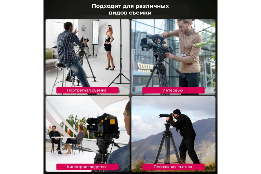 Штатив Ulanzi MT-81 Алюминий 75-155 см