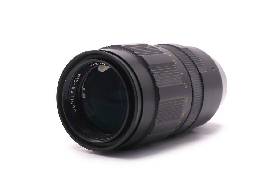 Советский телеобъектив Юпите-21М 200mm f/4