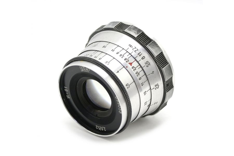 Объектив мануальный Индустар-61 (И-61) 2,8/52 М39