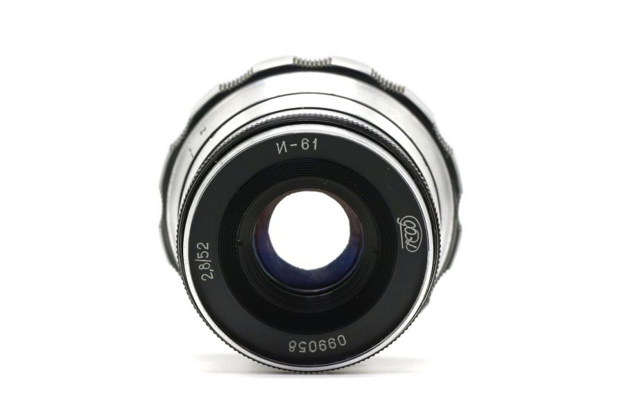 Объектив мануальный Индустар-61 (И-61) 2,8/52 М39