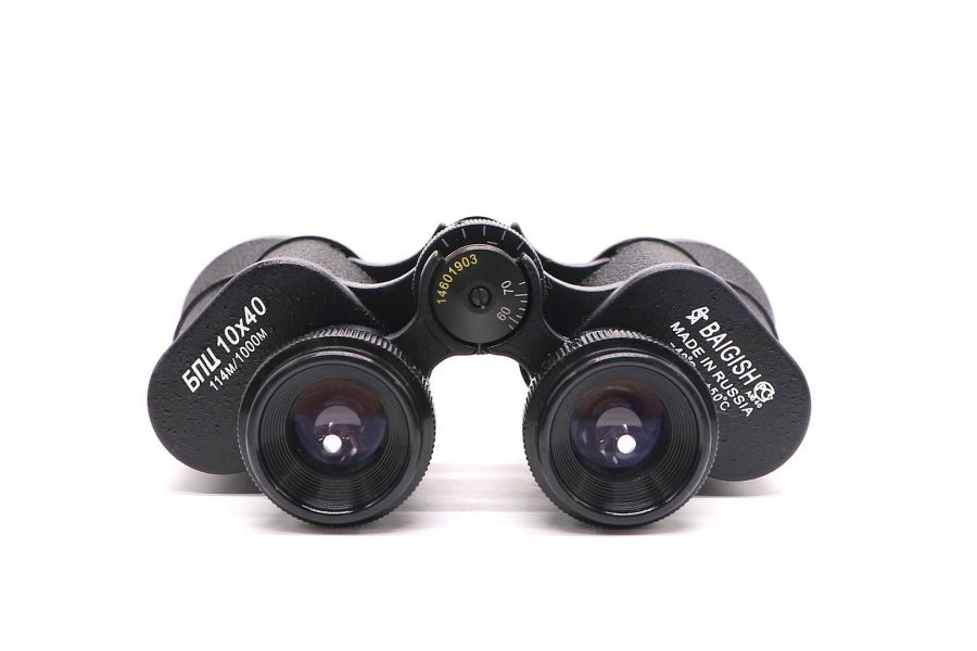 Бинокль БПЦ 10х40 Baigish черный (Россия, 2015)
