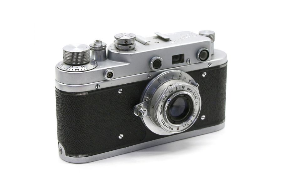 Фотокамера советская Зоркий С + Индустар-22 П