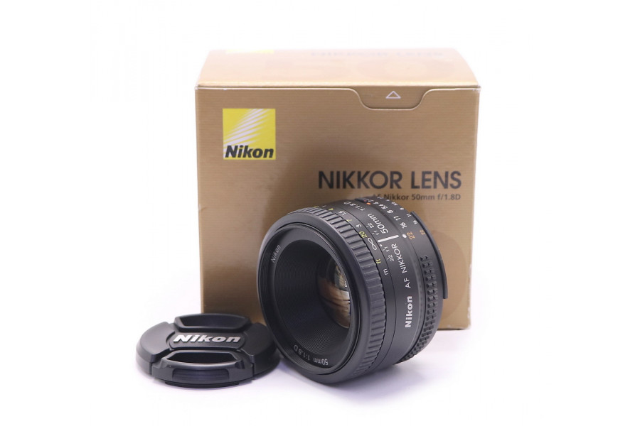 Nikon 50mm f/1.8D AF Nikkor новый в упаковке