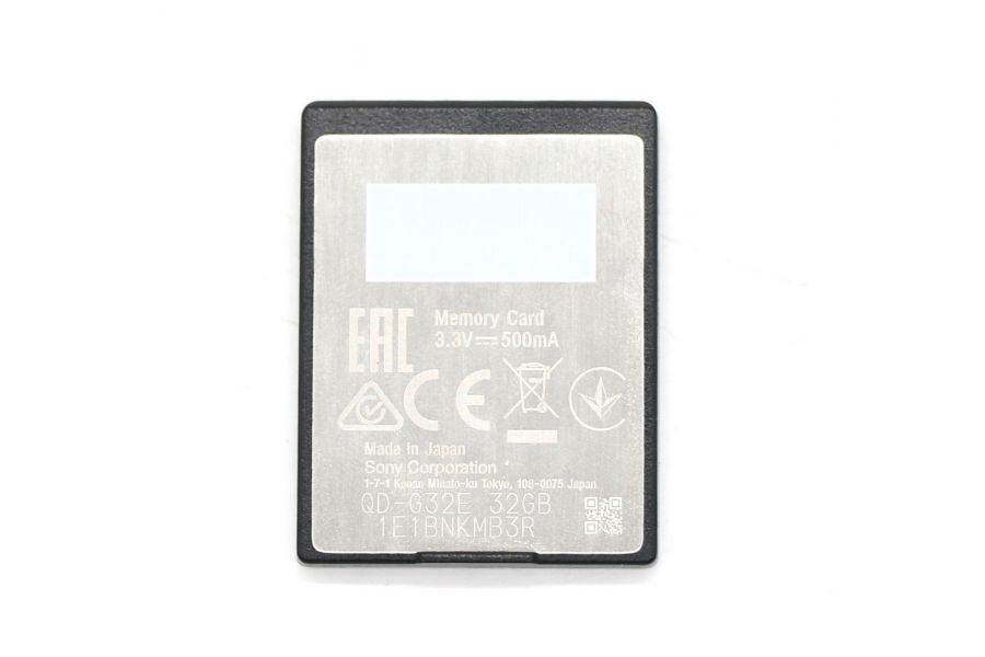 Карта памяти Sony XQD 32GB 440R/400W (QD-G32E)