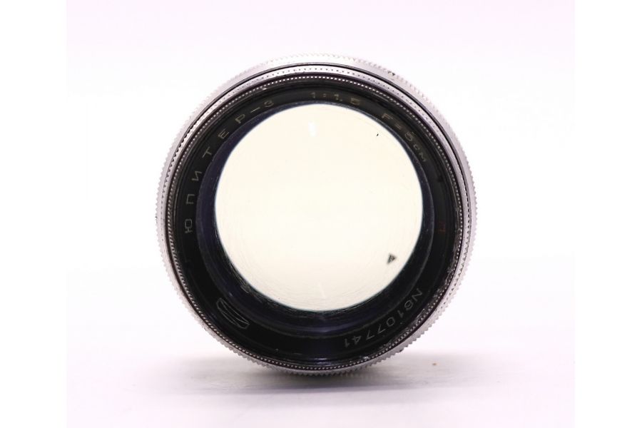 Мануальный объектив Юпитер-3 1.5/5см П silver М39