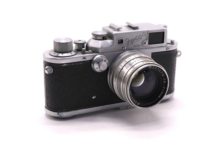 Зоркий 3 + Юпитер-8 kit box (КМЗ, 1954)