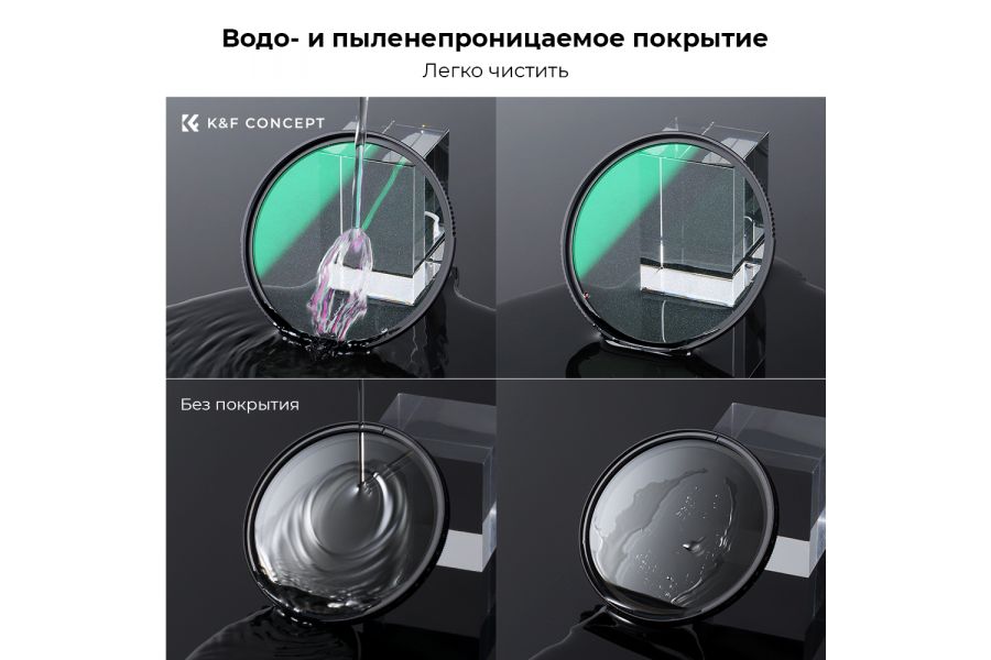 Светофильтр K&F Concept Nano-X Shimmer Diffusion 1 77 мм