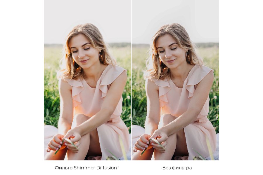 Светофильтр K&F Concept Nano-X Shimmer Diffusion 1 82mm